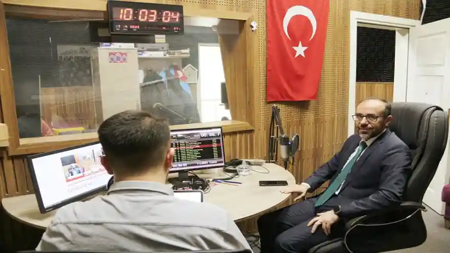 Ağrı İl Müftüsü Celal Büyük Tutak Radyo’nun canlı yayın konuğu oldu
