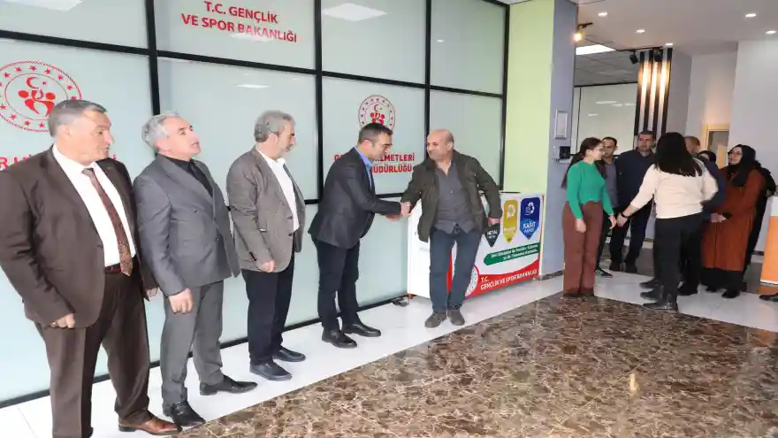 Ağrı GSİM’de Bayramlaşma Töreni Yapıldı