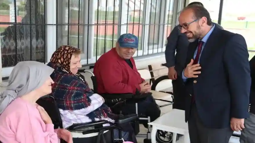 Ağrı Müftülüğü Engelli bireylerle bir araya geldi