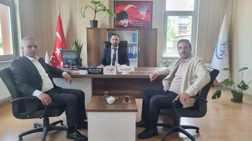 Faruk Aktaş Doğubayazıt Sosyal Güvenlik Müdürü olarak göreve başladı