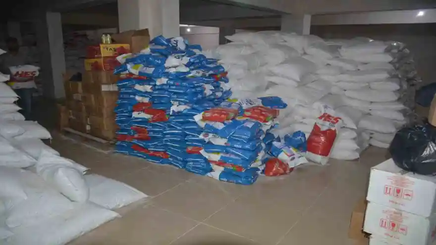Doğubayazıt’ta tonlarca sahte temizlik malzemesi ve çay ele geçirildi