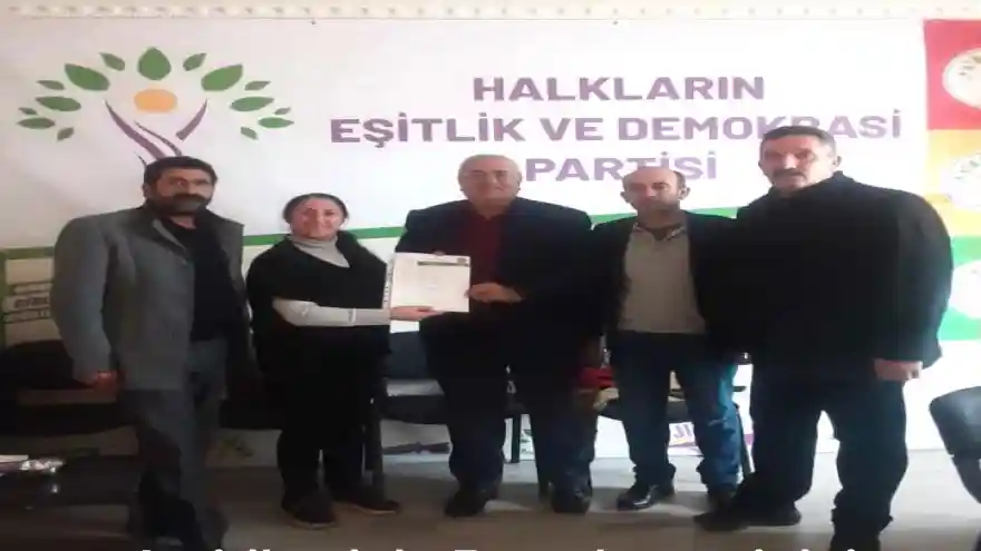 Mehmet Yardımcı, Belediye Başkan Aday Adaylığını HEDEP'ten Açıkladı