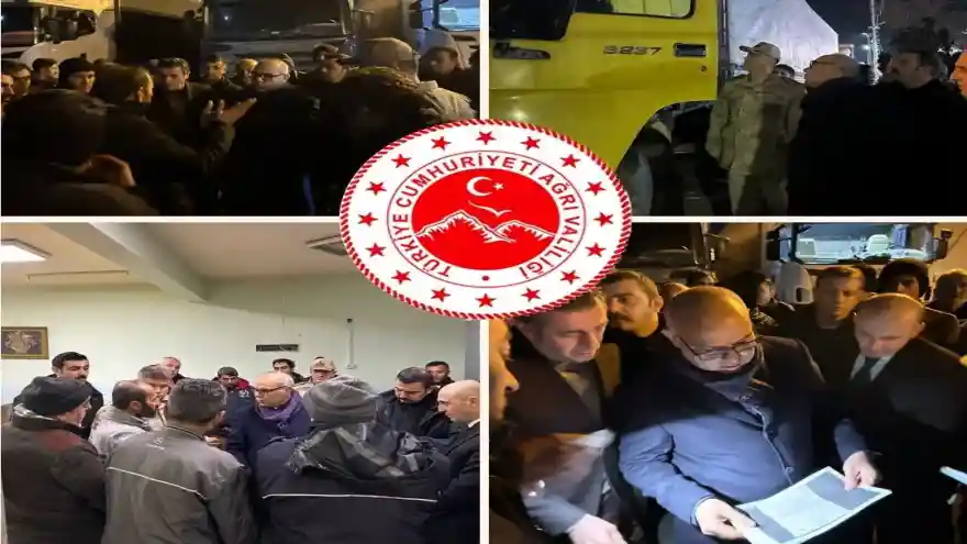 Haberimiz Ses Getirdi, Vali Mustafa Koç, Gürbulak Gümrük Müdürlüğü ve Tır Parkını Ziyaret Etti