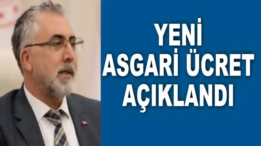 Bakan Işıkhan, yeni asgari ücreti açıkladı