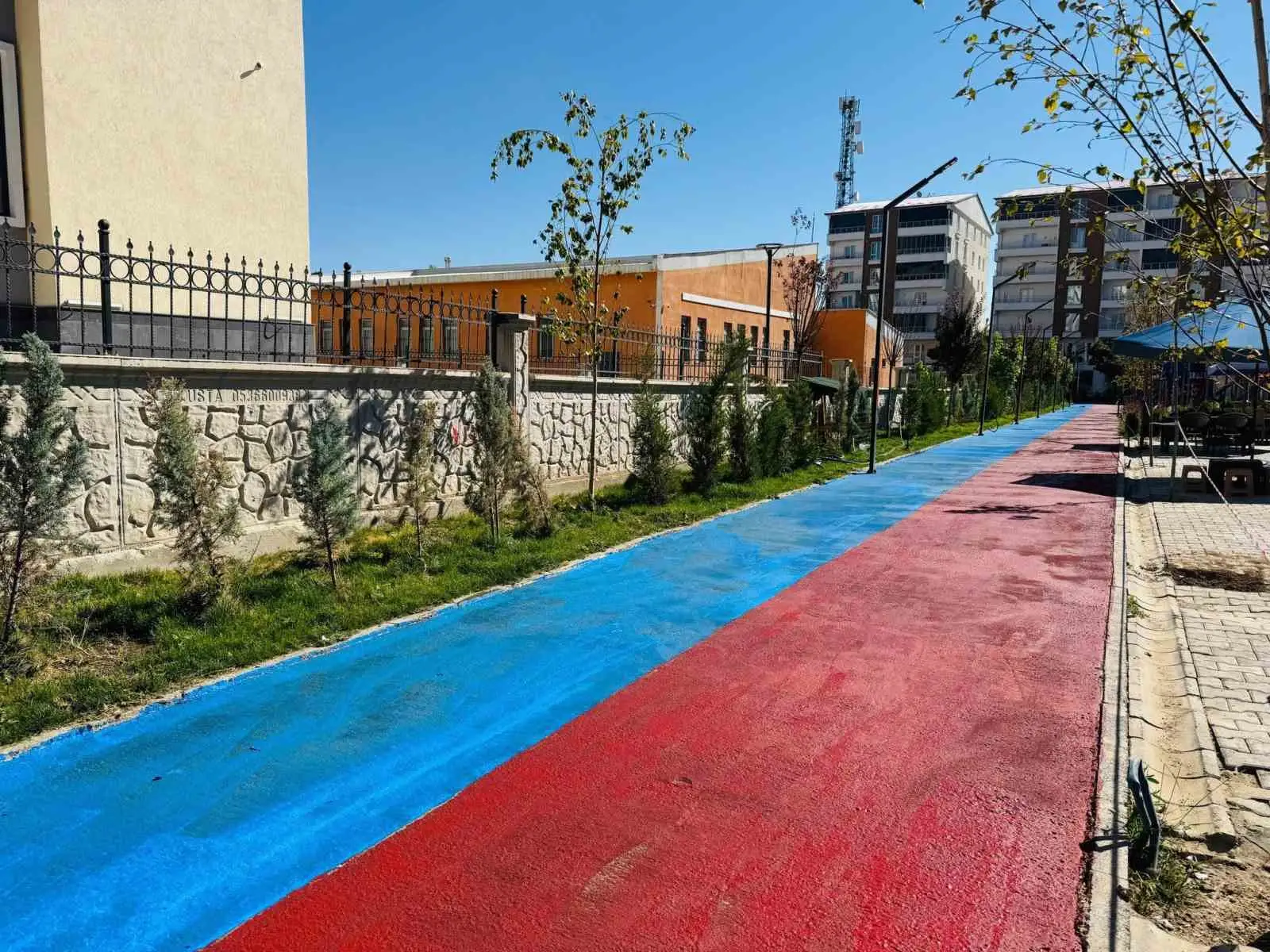 Patnos’ta park yenilendi 