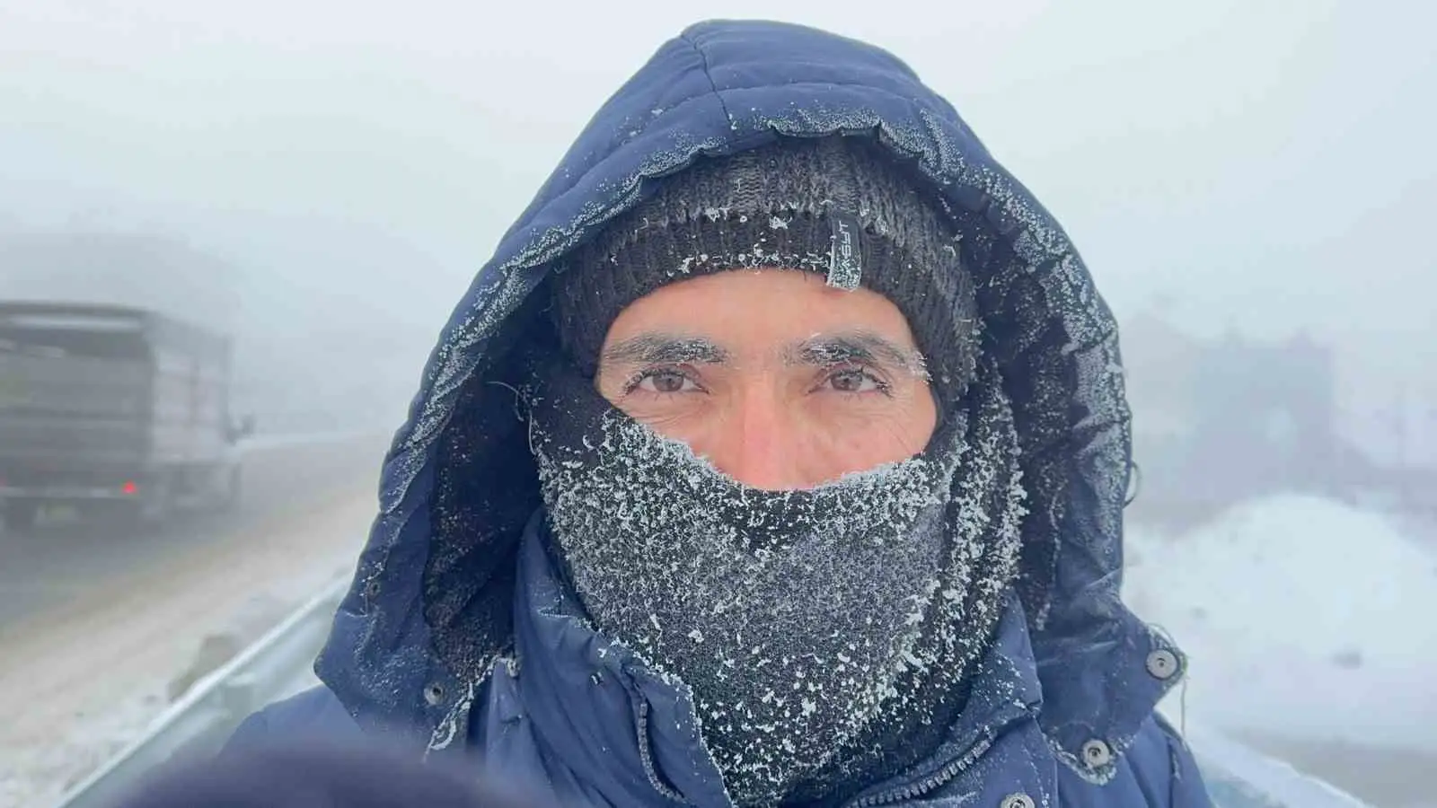 Ağrı’da Sibirya soğukları hayatı durma noktasına getirdi