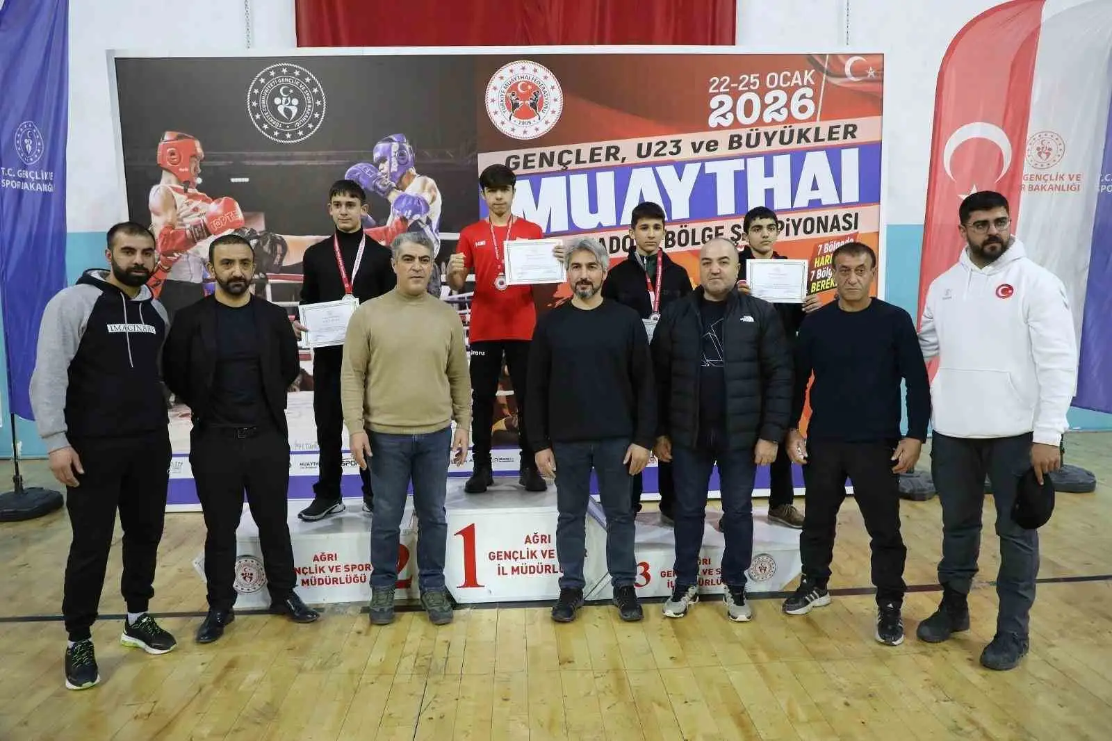 Ağrı’da muay thai rüzgarı esti 